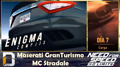 Nfs No Limits K Enigma Complex Day Maserati Granturismo Mc Stradale Casi En El