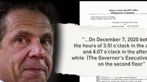 Cuomo Charged In Alleged 2020 Groping At Executive Mansion Nbc New York