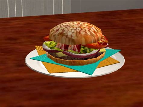 Mod The Sims Blt Burger For Lunchdinner