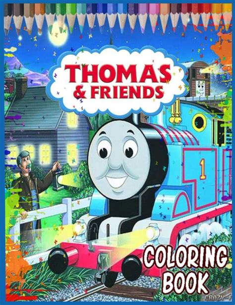 Buy Thomas The Tank Engine And Friends Coloring Book Premium