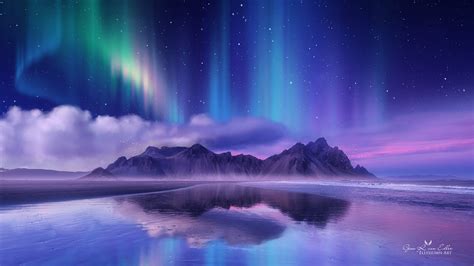 Nature Aurora Borealis Hd Wallpaper By Gene Raz Von Edler