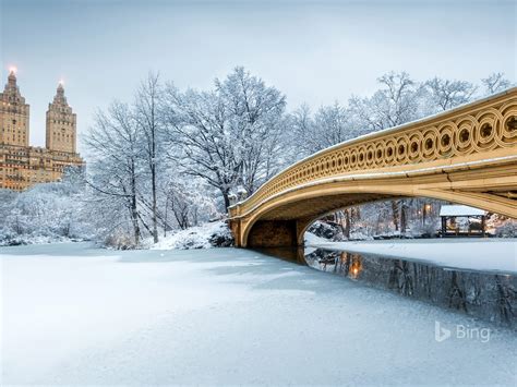 Bow Bridge In Central Park New York Bing 2018 Preview