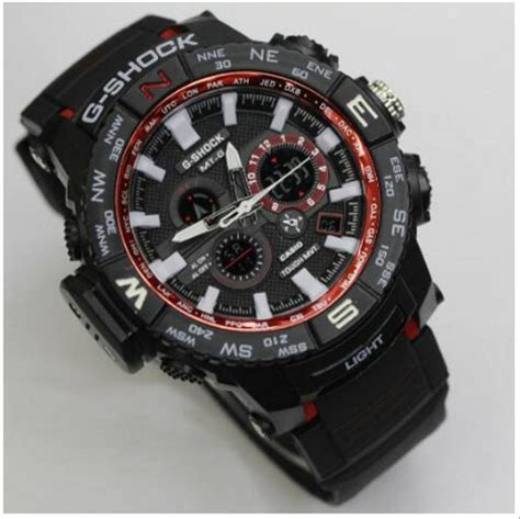 Grab now !!*this watch is water resistant only.not waterproof. Jual Jam Tangan GShock MTG1000 Hitam List Merah G-Shock ...
