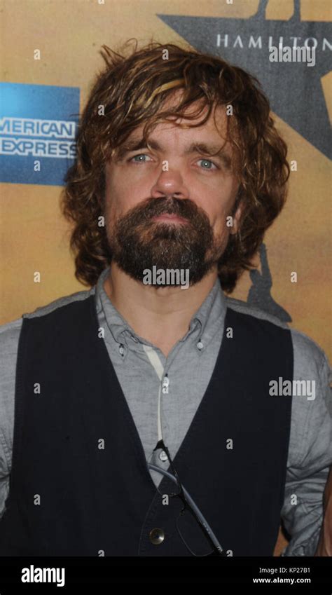 New York Ny August Peter Dinklage Attend Hamilton Broadway Opening Night At Richard
