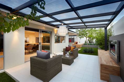Patio Roof With Polycarbonate Panels Pergola Roof Ideas What You
