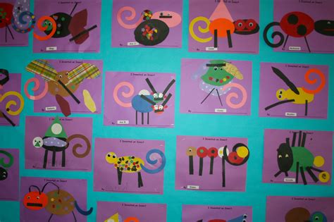 Nancy Nolans Kindergarten Preschool Bug Theme Kindergarten Crafts