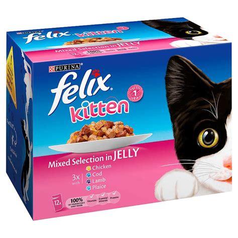 Buy Felix Kitten Mixed Selection In Jelly Pack Various Sizes Save
