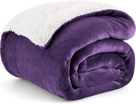 Bedsure Sherpa Fleece Throw Blanket For Couch Thick And Warm Blankets