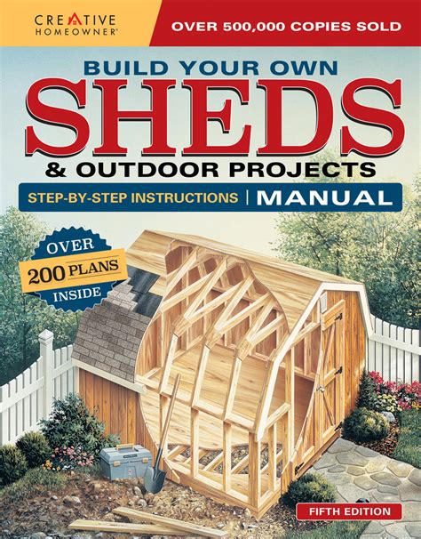 Read Build Your Own Sheds And Outdoor Projects Manual Fifth Edition