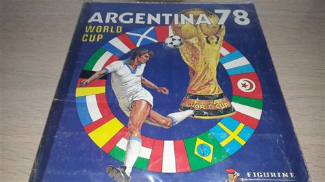 Panini Complete World Cup Argentina 78 Sticker Album Review 1978 Youtube
