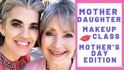 70 year old mother daughter mature makeup tutorial with a custom palette 🌺 mother s day