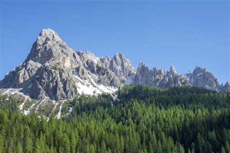 Dolomites Mountains Northern Italy Stock Image Image Of Erosion