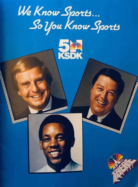 Ksdk Channel 5 St Louis Sports Advertisement 1983 Ksdk 5 On Your