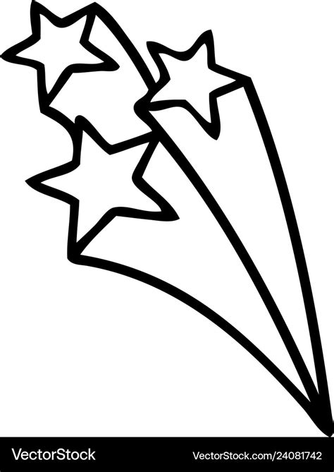 Cartoon Drawing Clip Art Cartoon Drawing Shooting Star Shooting Star