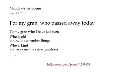 Gran Poems