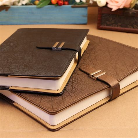 18k Large Leather Notebook Vintage Stationery Tsmip Supplies 140 Thick