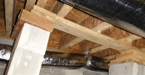 How Floor Joists Help Uphold Your Homes Crawl Space Or Basement Jes