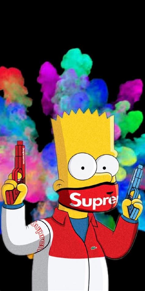 17 supreme hd wallpapers and background images. Free download 11] Supreme Simpsons Wallpapers on WallpaperSafari 640x1280 for your Desktop ...