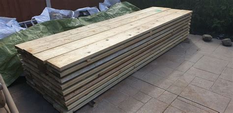 C24 Timber Planks Like Scaffold Board L2700 W220 D35 £9 For 27
