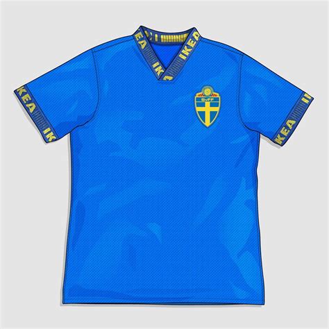 Our official sweden football shirts let you show your support with pride. Angelo Trofa designed IKEA Sweden football soccer jersey ...