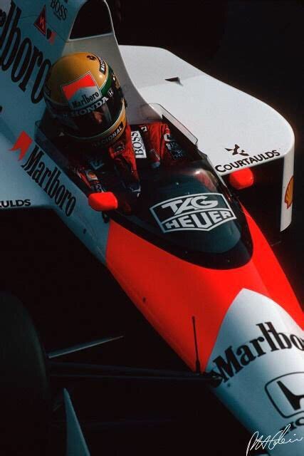 Ayrton Senna Mclaren Honda Mp45 1989 Racing Driver F1 Racing F1
