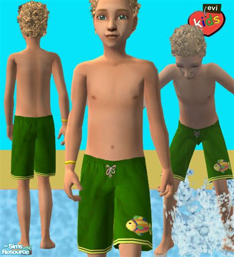 The Sims Resource Evis Kids Swim 2