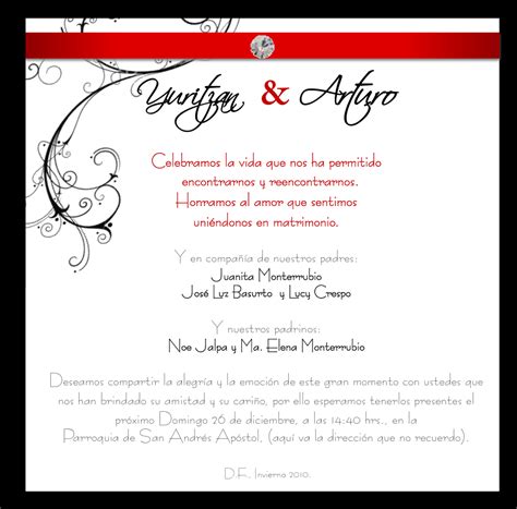Invitaciones Texto El Bodablog De Yaroslav Y Arthi Wedding Cards Red