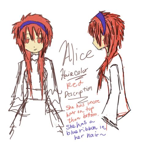 Alice Hair Reference By Kiokuwoshinjite On Deviantart