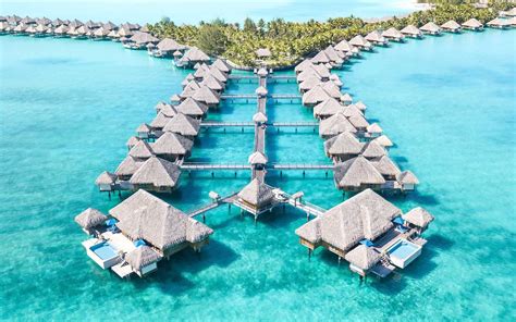 These Gorgeous Over Water Villas In Bora Bora Come With Glass Floors