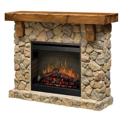Dimplex Fieldstone Electric Fireplace Mantel Stone Electric Fireplace