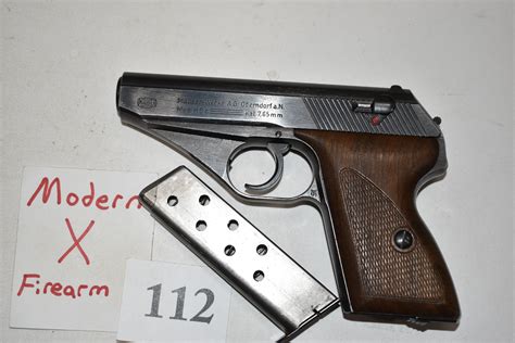 Lot X Mauser Model Hsc 765 Mm Pistol