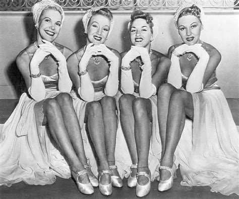 1942 chorus girls showgirls vintage burlesque chorus girls show