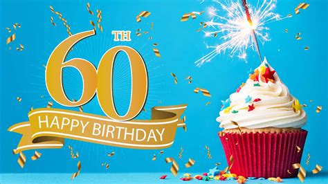 Happy 60th Birthday Background Images