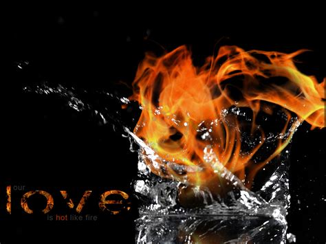 Fire Water Wallpapers Hd Wallpapers Pics