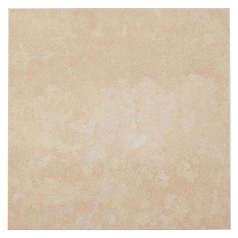 Trafficmaster Sanibel White 16 In X 16 In Ceramic Floor And Wall Tile