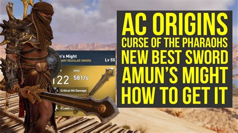 Assassin S Creed Origins Best Weapons New Sword Amun S Might Ac