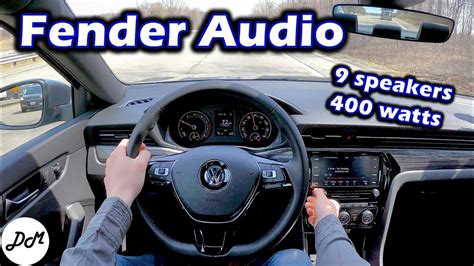 2021 Volkswagen Passat Fender 9 Speaker Sound System Review Apple