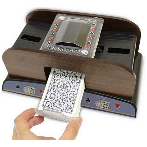Brybelly Gshu 004 2 Deck Wooden Deluxe Card Shuffler