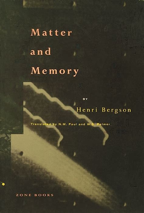 Matter And Memory Princeton University Press