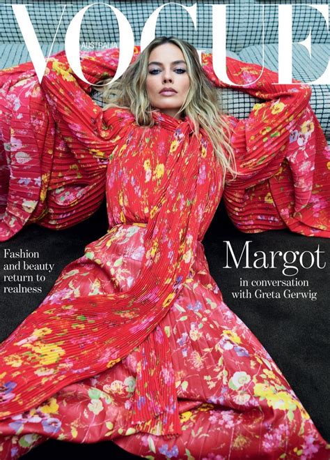 Margot Robbie Impresses On Vogue Australia August 2023 Cover ReportWire