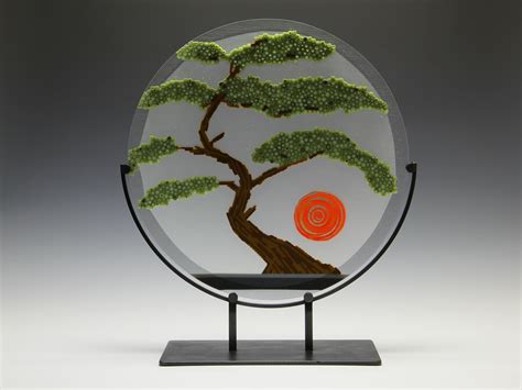 With Details That Make The Bonsai Tree Pop Right Out Of The Glass