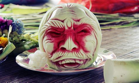 24 Incredible 100 Edible Food Carvings Architecture And Design