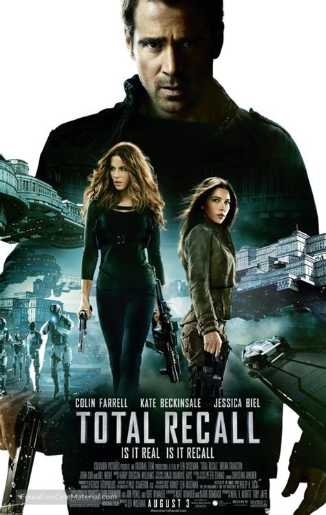 Total Recall 2012 Movie Poster