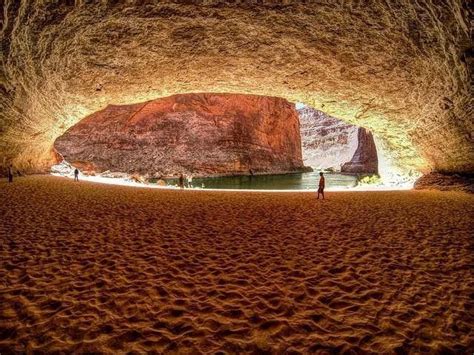 Red Wall Cavern In The Grand Canyon