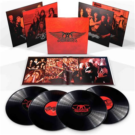 Aerosmith Greatest Hits 180g Limited Deluxe Edition 4 Lps Jpc