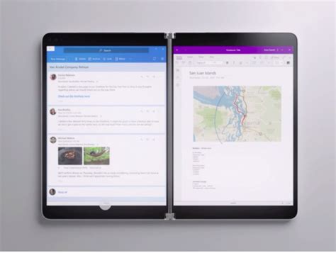 Surface Duo สมาร์ทโฟน 2 หน้าจอบนระบบปฏิบัติการ Android - DailyGizmo