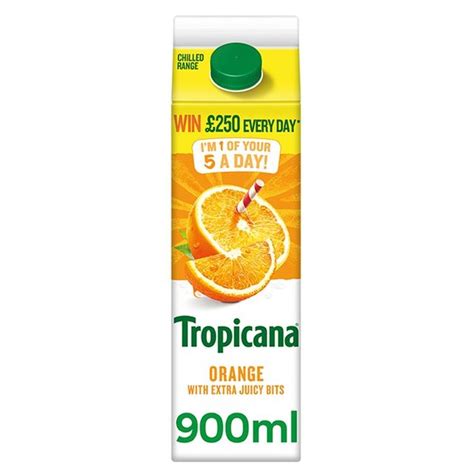 Tropicana Orange Extra Juicy Bits Juice Ocado