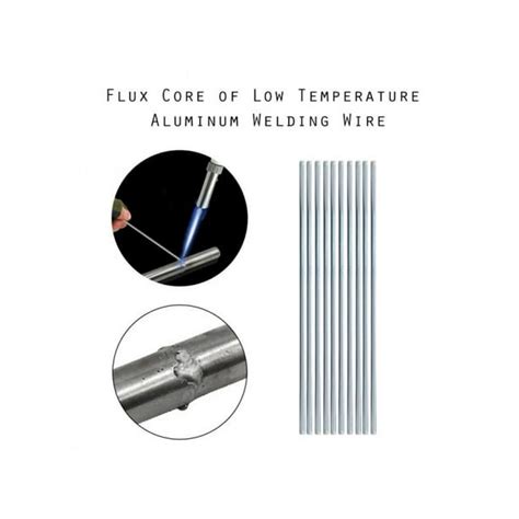 Low Temperature Aluminum Brazing Rods Flux Cored Gas Welding Wire 500x2