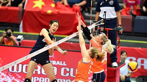 China Beat Netherlands To Take 9th Win In Volleyball Womens World Cup