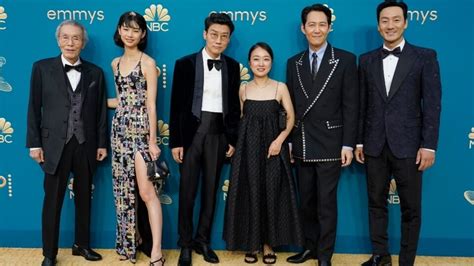 Emmys 2022: Squid Game cast attend the Emmy Awards 2022, Jung Ho-yeon ...
